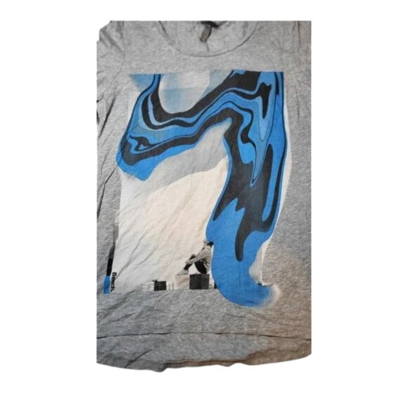 NWT "Bench Women's Gray Graphic Tee  Size S #10 - Picture 3 of 8